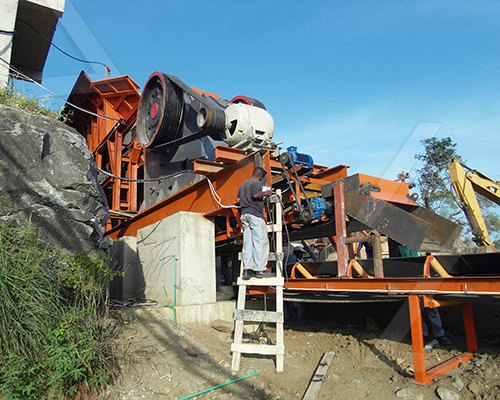 granite rock mining process